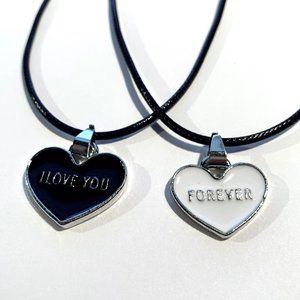 @ Piece Love pendants, for a couple in love